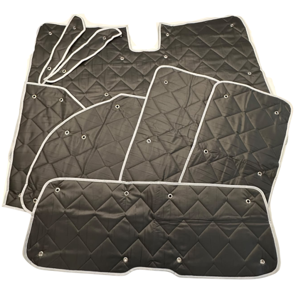 Thermomatten Dark Edition Premium VW T7 Komplettset - zum Konfigurieren